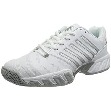 Imagem de K-Swiss Tênis feminino Bigshot Light 4, Branco/Cintura alta/SVR, 6