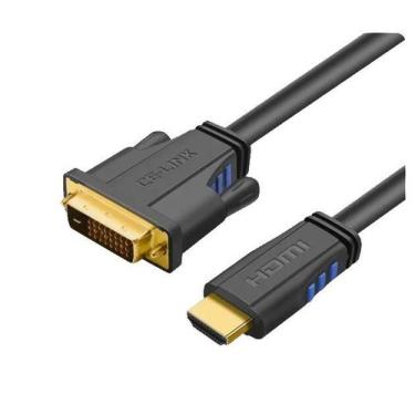 Imagem de Cabo HDMI x DVI 24+1 8 Metros 1080p Bi-Direcional - Bolaazul