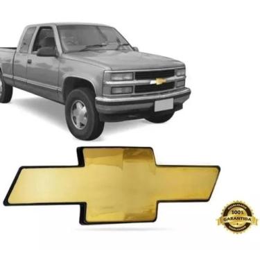 Imagem de Emblema Logo Gravata Chevrolet Grade Silverado 1997 Até 2004