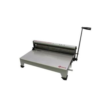 Imagem de Encadernadora Perfuradora Espiramatic Tamanho A3 20 Folhas - Lassane