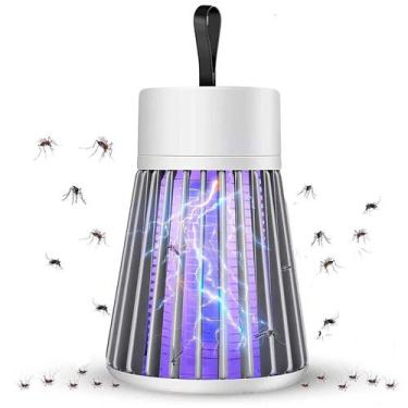 Imagem de Abajur Mata Mosquito Choque Elétrico Recarregável Usb - DESERT ECOM