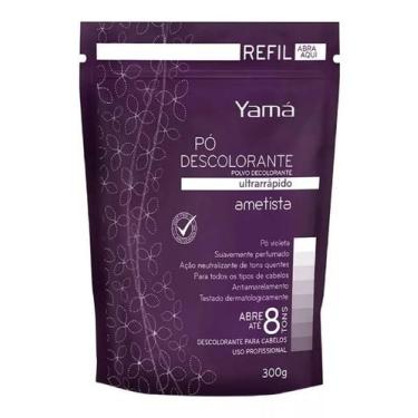 Imagem de Po descolorante yama 300gr refil ametista 08 tons incolor, 300GR