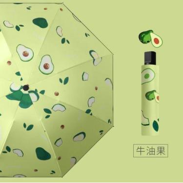 Imagem de Guarda Chuva Com Desenhos De Fruta Automático e Reforçado Infantil - s