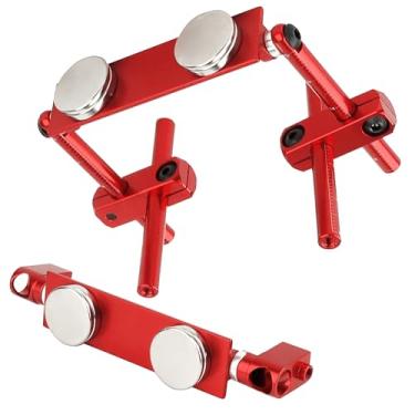 Imagem de Pothyes RC Magnetic Body Post Stealth Invisible Body Shell Mount Column Kit Compatible with HSP Sakura D3 XIS Himoto HPI Tamiya TT-01 TT-02 1/10 RC Touring Car Drift Car (red)
