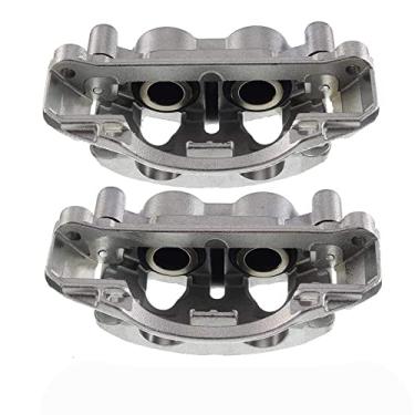 Imagem de A-Premium Conjunto de pinça de freio a disco dianteiro com suporte compatível com modelos selecionados Chevy e GMC - Silverado 2500 HD/3500 HD 2011-2019, Sierra 2500 HD/3500 HD 2011-2019, Suburban