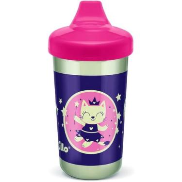 Imagem de Copo Infantil Antivazamento 320ml Lillo Glow Max Brilha no Escuro - 12