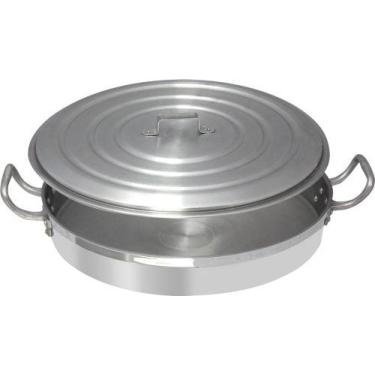 Imagem de Disco Alumínio Para Gengiskan Com Tampa 8 Litros - Belmar