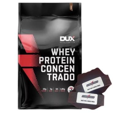 Imagem de Whey Protein Concentrado Cookies 1,8Kg Luva Branca - Dux - Dux Nutriti