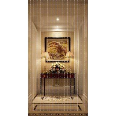 Imagem de Cortina De Pedra De Miçangas + Brinde Surpresa - Modinha Fashion