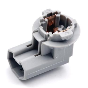 Imagem de HAOTOM Soquete de lâmpada traseira para placa de licença de 2 pinos compatível com Toyota Corolla 2001-2019 Camry 4 portas 2002-2021 Matrix 2003-2008 Sienna 2004-2010