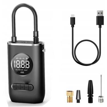 Imagem de Compressor Digital Compacto Ideal Para Bola e Bicicleta - BIKE