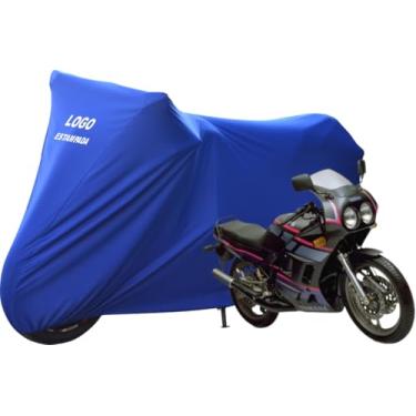 Imagem de Capa Para Moto Yamaha RD 350 Postagem Imediata (Azul)