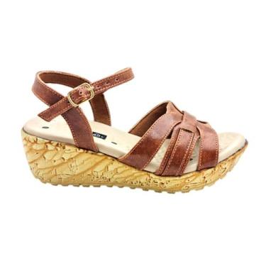 Imagem de Sandália Confortável Feminina Magnética KENFOOT - BEAUTY, Marrom, 37