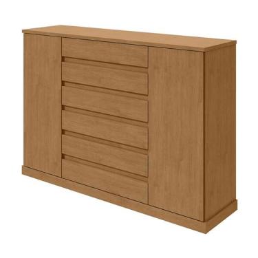 Imagem de Cômoda Vedra 2 Pt 7 Gv Amêndoa Clean