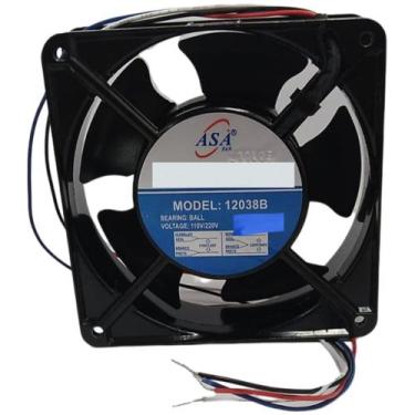 Imagem de Microventilador Ventoinha Cooler Ventilador 4 FIOS Fan 120x120x38 Bivo