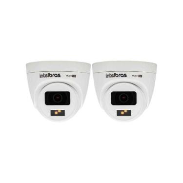 Imagem de Kit 02 Câmeras Intelbras VHD 1220 D G7 Full Color Interna e Externa co