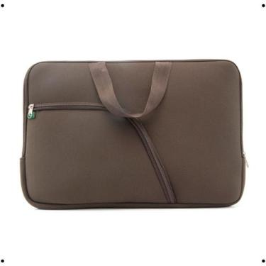 Imagem de Pasta Case Preta Capa Notebook Com Bolso 14/15/17 Polegadas Bolsa Resi