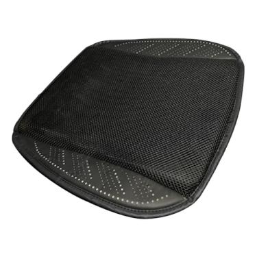 Imagem de Almofadas De Assento De Carro Para Condução | Almofadas para Condução com 5 Ventiladores - Tapete Antiderrapante Ventilado Com 3 Velocidades Ajustáveis Para Assento De Veículo, Sofá, Verão E Homens