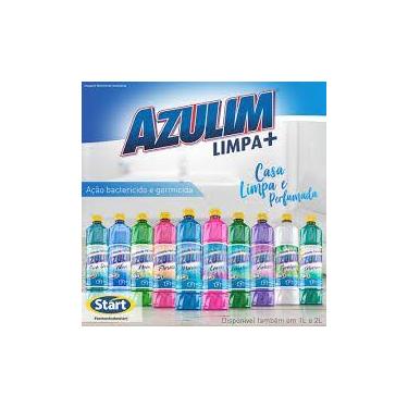 Imagem de Desinfetante Azulim Fragrâncias 500ml - Kit Com 12 Unidades