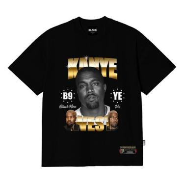 Imagem de Camiseta Black Nine Kanye West - Preta - B90546, G2