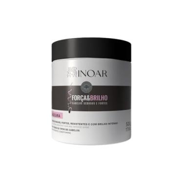 Imagem de Inoar, Força & Brilho, Máscara De Hidratação, Cabelos Fortes, Macios, Brilho Intenso - 500g