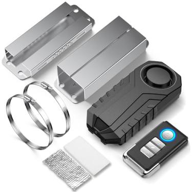 Imagem de WSDCAM Alarme conversor catalítico 113dB alto sem fio conversor catalítico antifurto vibração veículo sistema de alarme de segurança motocicleta carro com conversor catalítico remoto alarme anti-roubo