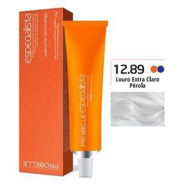 Imagem de Coloração Especialista Probelle 12.89 Louro Extra Claro Perola 50 G
