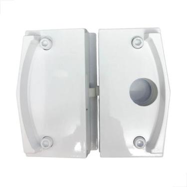 Imagem de Kit11 Janela De Correr VIdro Blindex Metal Sem Miolo Branco - Glasspeç