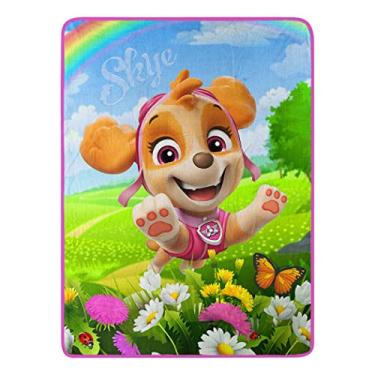 Imagem de Northwest Cobertor Raschel da Patrulha Canina, 116,8 x 152,4 cm, Skye voando