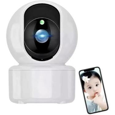 Imagem de Câmera De Segurança Babá Eletrônica 360° Wifi Detecção de Movimento e Som Ka-s079