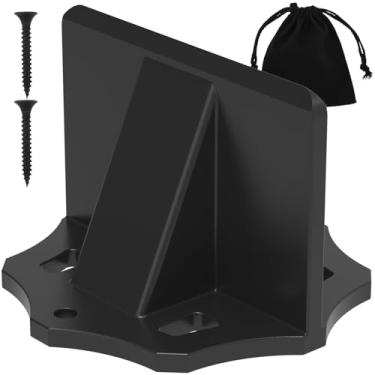 Imagem de Divisores de lenha, divisor de madeira resistente de aço carbono Kindling Splitters portáteis com saco de pano, divisor manual para acampamento ao ar livre em casa (Grande: cerca de 10 x 7 cm/3,94 x