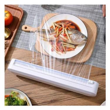 Imagem de Dispensador e cortador de filmes Alusa para embalagem de alimentos - L