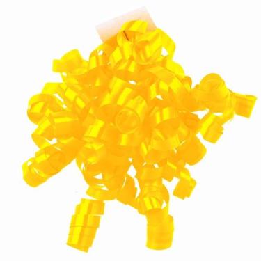 Imagem de Acessório de embrulho de presente WRAPAHOLIC Yellow Autoadhesive Bows 