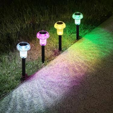 Imagem de Solar Pathway Lights COZY-PAVILION 9,2 polegadas, 4 peças à prova d'ág