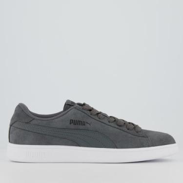 Imagem de Tênis Puma Smash V2 BDP Cinza, 39
