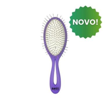 Imagem de Escova Bio-Flex Bass Hydra Pinos de Metal - Roxo