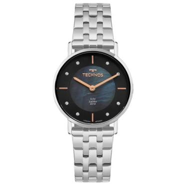 Imagem de Relógio Technos Feminino Slim Prata - 2025LUD/1A