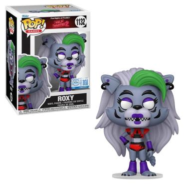 Imagem de Boneco Funko Pop! Five Nights At Freddy`s 2 - Roxy com Chase