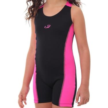 Imagem de Macaquinho para Natação Infantil Feminino Hammerhead Helanca-Feminino