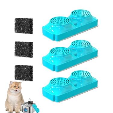 Imagem de Filtros Para Fonte De Agua Para Gato | Substituição Segura e de Longa Duração,Filtro Para Fonte De Água Para Animais - Para Filtração E Limpeza Diária Da Água Doméstica