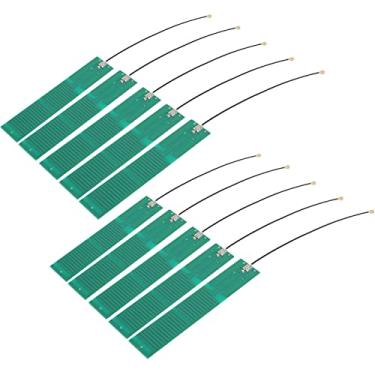 Imagem de KIMISS 10 Unidades Adequadas para NZ-433-PCB-004 Antena PCB Embutida 43 Hz Antena Interna de Alto Ganho WiFi BT para Sistemas de Alarme de Segurança de Drones