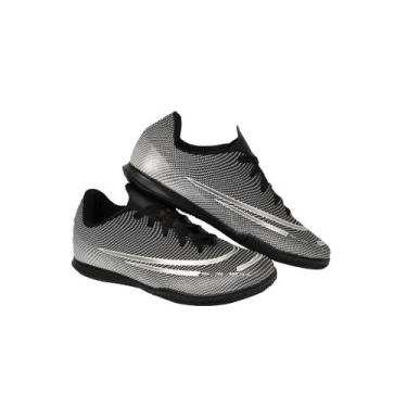 Imagem de Chuteira Futsal Salão Quadra Solado Emborrachado Costurado Envio Imedi