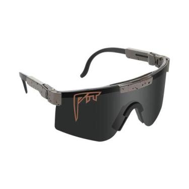 Imagem de Óculos De Sol Unissex UV400 Pit Viper Para Ciclismo, Caminhada, Beiseb