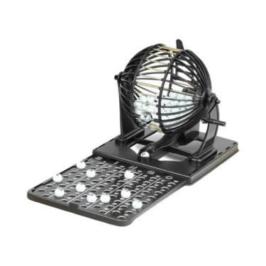 Imagem de Máquina De Bingo Grande Para Festas, Conjunto De Gaiola De Sorteio, Jo