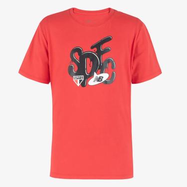 Imagem de Camiseta Infantil São Paulo Slime New Balance-Unissex