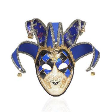 Imagem de Mask Creative Clown Venice para fantasia de carnaval de Halloween - Yi
