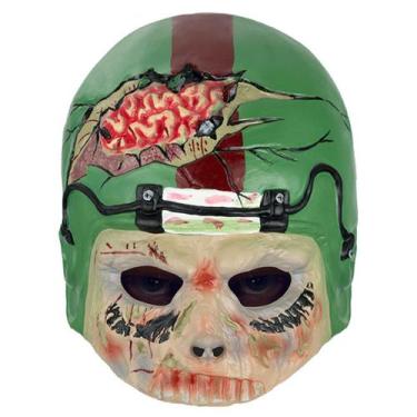 Imagem de Máscara de cosplay Resident Evil Zombie Warrior Latex para Halloween -