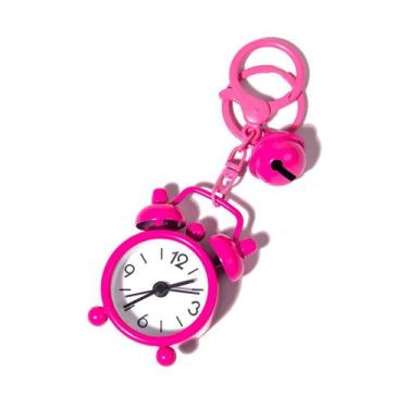 Imagem de Chaveiro, despertador, Creative Mini Pink Bell, plástico ABS - yiweisa