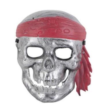 Imagem de Máscara de látex Piratas do Caribe para o carnaval de Halloween - Yiwe