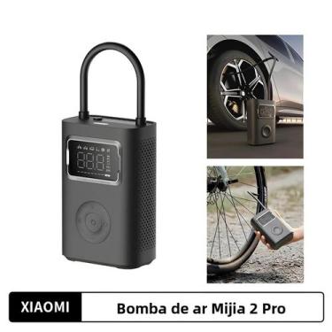 Imagem de Bomba De Ar Elétrica Portátil MIJIA Air Pump 2 pro Com Display Digital